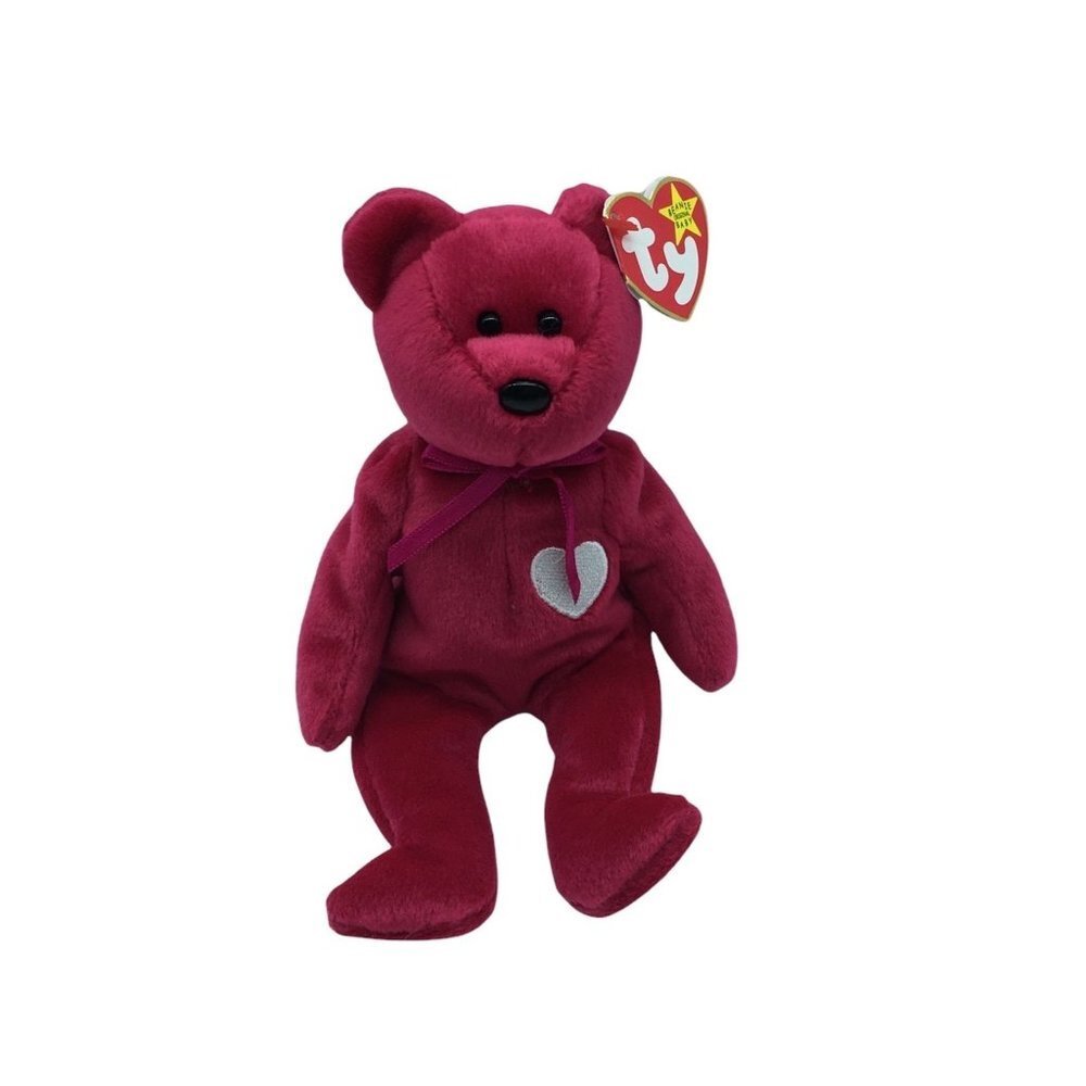 Ty Beanie Babies Valentina 1998 Has Tags Heart Valentine's Day 9" Long